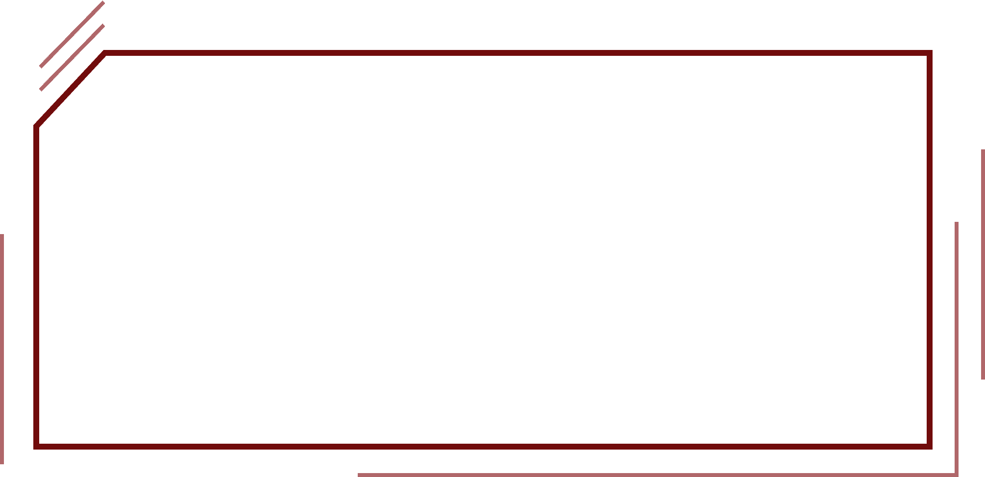 About section frame